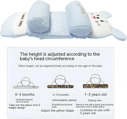 Protect Baby's Head Shape - Soft & Safe Pillow