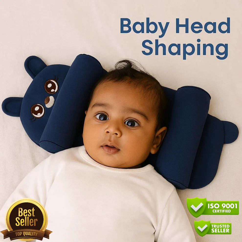 Protect Baby's Head Shape - Soft & Safe Pillow