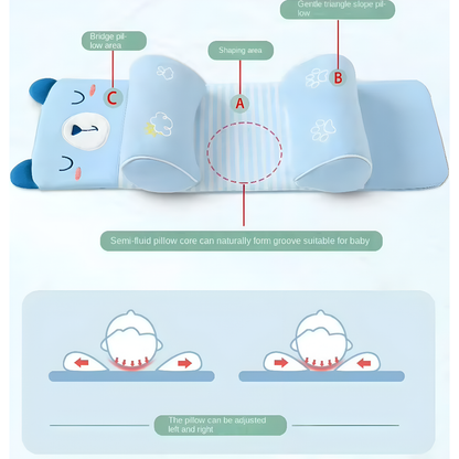 Protect Baby's Head Shape - Soft & Safe Pillow