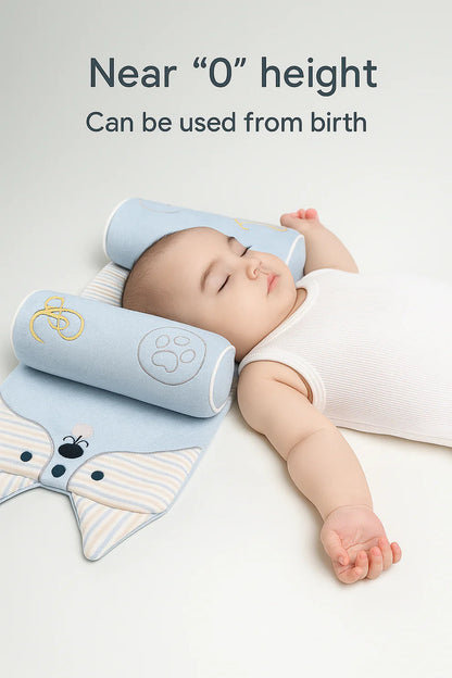 Protect Baby's Head Shape - Soft & Safe Pillow